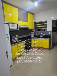 Apartamento com 2 Quartos à venda, 75m² no Loteamento Rio Acima, Mogi das Cruzes