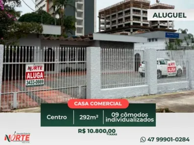 Imóvel Comercial com 3 Quartos para alugar, 292m² no América, Joinville