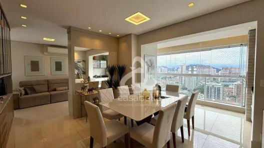 Apartamento com 3 Quartos para venda ou aluguel, 167m² no Boqueirão, Santos