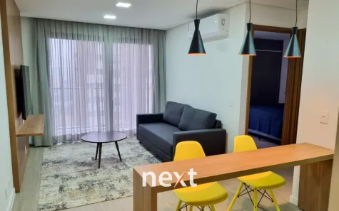 Apartamento com 1 Quarto para alugar, 51m² no Cambuí, Campinas