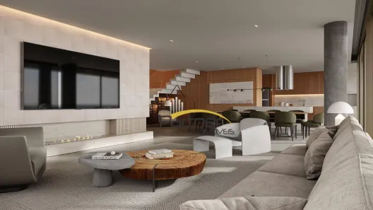 Cobertura com 3 Quartos à venda, 409m² no Cabral, Curitiba