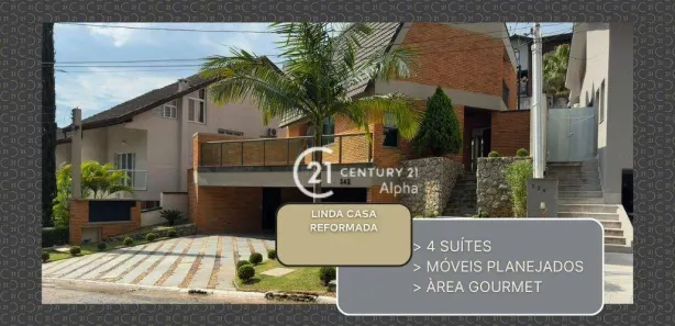 Casa com 4 Quartos à venda, 420m² no Alphaville, Santana de Parnaíba