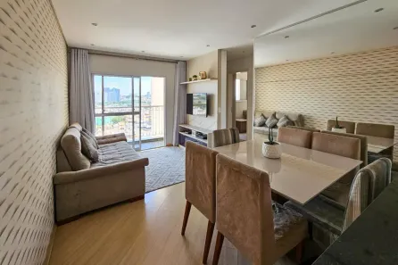 Apartamento com 3 Quartos à venda, 60m² no Vila Scarpelli, Santo André