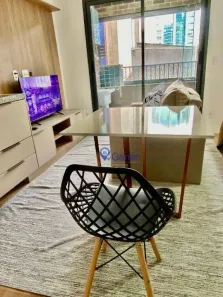 Apartamento com 1 Quarto para alugar, 31m² no Indianópolis, São Paulo