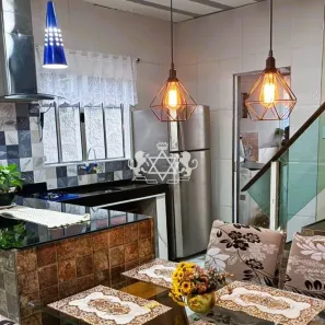 Sobrado com 3 Quartos à venda, 60m² no Morro do Algodão, Caraguatatuba