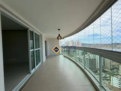 Apartamento com 3 Quartos para alugar, 165m² no Ponta da Praia, Santos