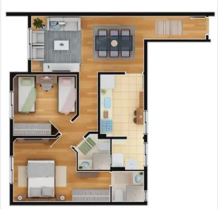 Apartamento com 2 Quartos à venda, 73m² no Santa Maria, São Caetano do Sul