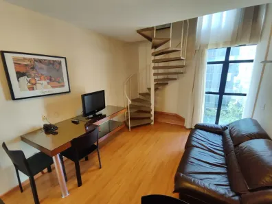 Flat com 1 Quarto para alugar, 42m² no Savassi, Belo Horizonte