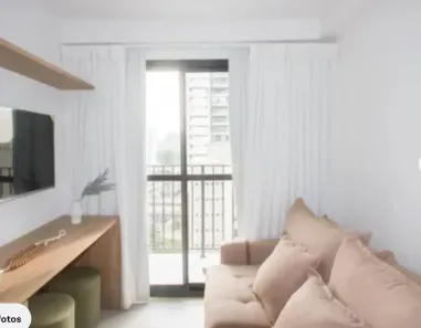 Apartamento com 1 Quarto para alugar, 27m² no Campo Belo, São Paulo