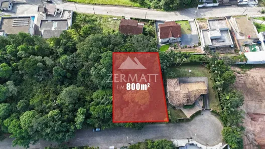 Lote/Terreno à venda, 800m² no Ponta Aguda, Blumenau