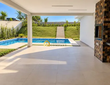 Casa de Condomínio com 4 Quartos à venda, 370m² no Parque Monte Castelo, Araçoiaba da Serra