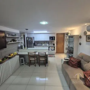 Flat com 1 Quarto à venda, 48m² no Cabo Branco, João Pessoa