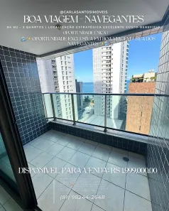 Apartamento com 3 Quartos à venda, 84m² no Boa Viagem, Recife