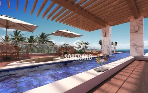 Flat com 1 Quarto à venda, 51m² no Manaíra, João Pessoa