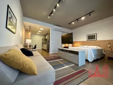 Apartamento com 1 Quarto para alugar, 61m² no Itaim Bibi, São Paulo
