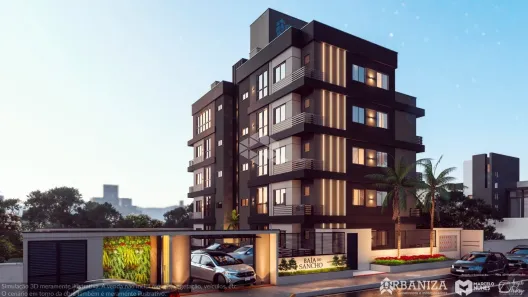 Apartamento com 2 Quartos à venda, 53m² no Areias, Tijucas