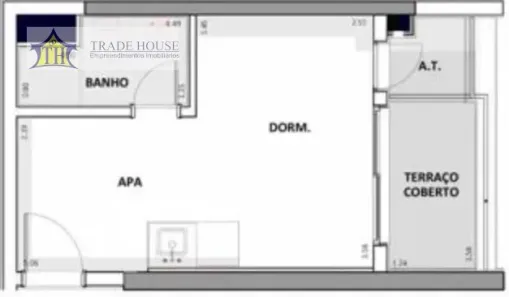 Apartamento com 1 Quarto à venda, 27m² no Vila Clementino, São Paulo