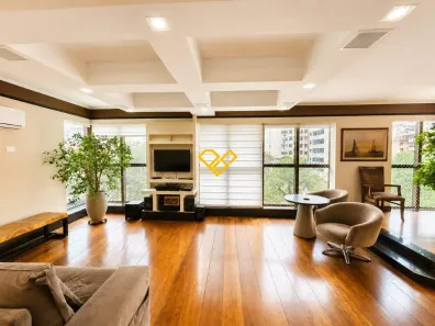 Apartamento com 3 Quartos para alugar, 149m² no Pompéia, Santos