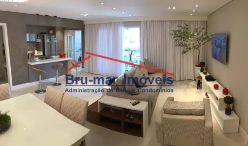 Apartamento com 3 Quartos à venda, 100m² no Pompéia, Santos
