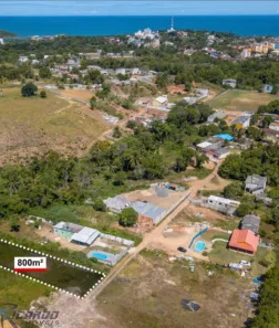 Lote/Terreno à venda, 800m² no Meaípe, Guarapari