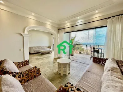 Apartamento com 3 Quartos para alugar, 218m² no Pitangueiras, Guarujá