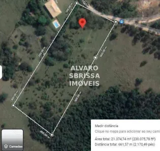 Lote/Terreno à venda, 21371m² no Bairro Campos de Santo Antônio, Itu