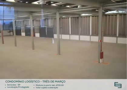 Galpão/Depósito/Armazém para alugar, 4700m² no Aparecidinha, Sorocaba