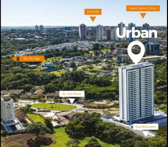 Apartamento com 3 Quartos à venda, 78m² no Vila Marumby, Maringá
