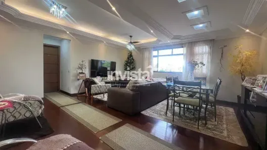 Apartamento com 3 Quartos à venda, 125m² no Ponta da Praia, Santos