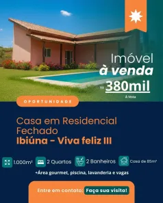 Casa com 2 Quartos à venda, 85m² no , Ibiúna