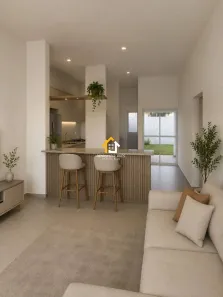 Casa de Condomínio com 3 Quartos para alugar, 77m² no Jardins Versalhes, Bady Bassitt