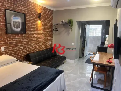 Kitnet com 1 Quarto à venda, 28m² no José Menino, Santos