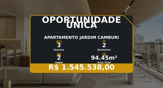Apartamento com 3 Quartos à venda, 94m² no Jardim Camburi, Vitória