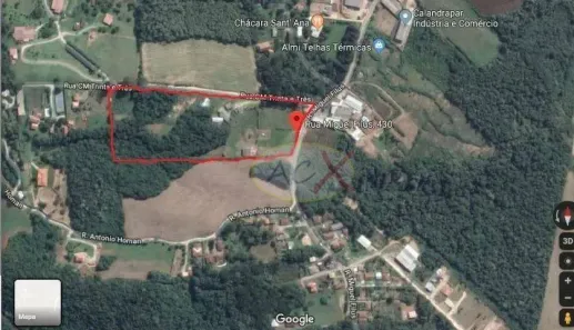 Lote/Terreno à venda, 35606m² no Samambaia, Campo Magro