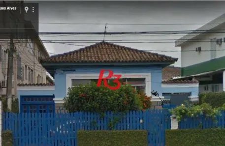 Lote/Terreno à venda, 490m² no Macuco, Santos