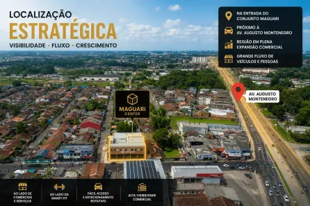 Ponto Comercial com 8 Quartos para alugar, 168m² no Marambaia, Belém