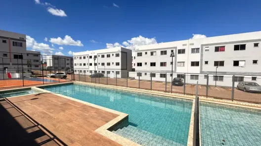 Apartamento com 2 Quartos para alugar, 40m² no Parque da Barragem Setor 12, Águas Lindas de Goiás