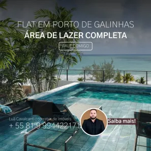 Apartamento com 1 Quarto à venda, 36m² no Porto de Galinhas, Ipojuca
