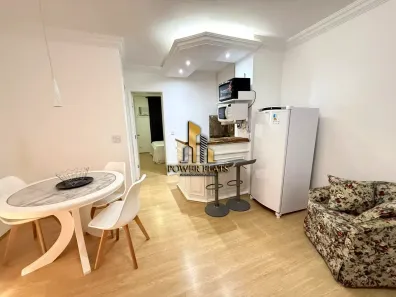 Flat com 1 Quarto para alugar, 30m² no Indianópolis, São Paulo