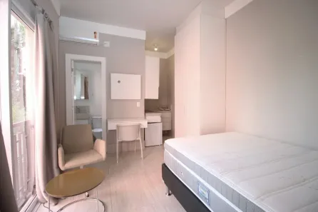 Apartamento com 1 Quarto para alugar, 18m² no Vila Mariana, São Paulo