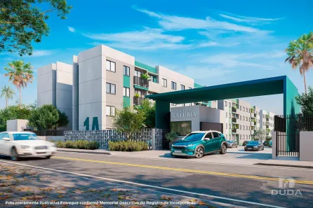 Apartamento com 2 Quartos à venda, 46m² no Sertão do Maruim, São José