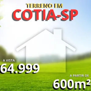 Lote/Terreno à venda, 500m² no Tijuco Preto(Caucaia do Alto), Cotia