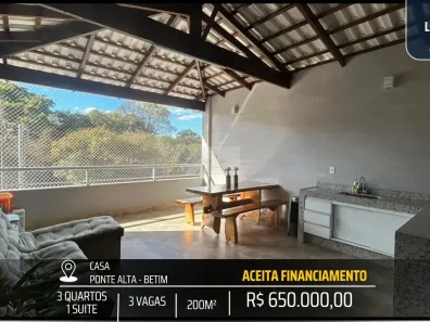 Casa com 3 Quartos à venda, 200m² no Ponte Alta, Betim