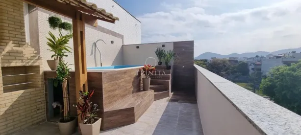 Cobertura com 4 Quartos para venda ou aluguel, 210m² no Recreio dos Bandeirantes, Rio de Janeiro