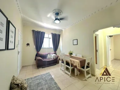 Apartamento com 2 Quartos para alugar, 62m² no Boqueirão, Santos