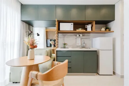 Apartamento com 1 Quarto para alugar, 24m² no Vila Butantã, São Paulo