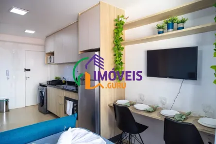 Apartamento com 1 Quarto para alugar, 25m² no Brooklin Paulista, São Paulo