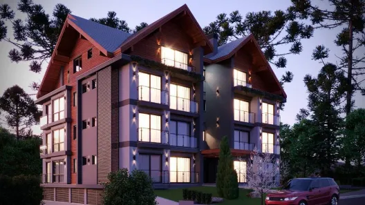 Apartamento com 1 Quarto à venda, 47m² no Moura, Gramado