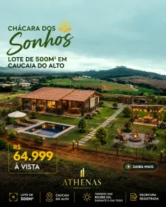 Lote/Terreno à venda, 500m² no dos Pereiras (Caucaia do Alto), Cotia
