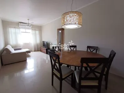 Apartamento com 2 Quartos para alugar, 126m² no Embaré, Santos
